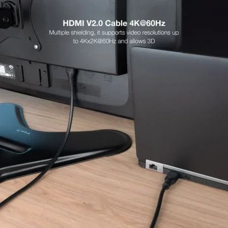 Nanocable Cable HDMI V2.0 4K@60Hz 18Gbps 7 m Negro Nanocable Cable HDMI V2.0 4K@60Hz 18Gbps 7 m Negro